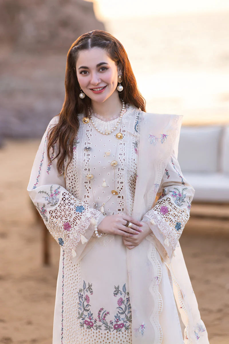 Qalamkar | Sahil Kinare Luxury Lawn | SELIN