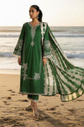 Embroidered Lawn Unstitched 3PC with Digital Printed Dupatta
