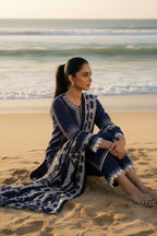 Embroidered Lawn Unstitched 3PC with Digital Printed Dupatta