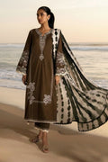 Embroidered Lawn Unstitched 3PC with Digital Printed Dupatta