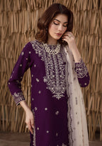 Embroidered Lawn Unstitched 3PC with Digital Printed Voil Lawn Dupatta