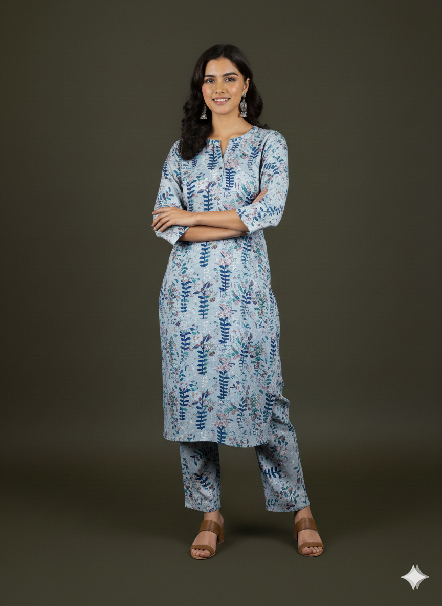 Digital Printed Khaddar 2pc