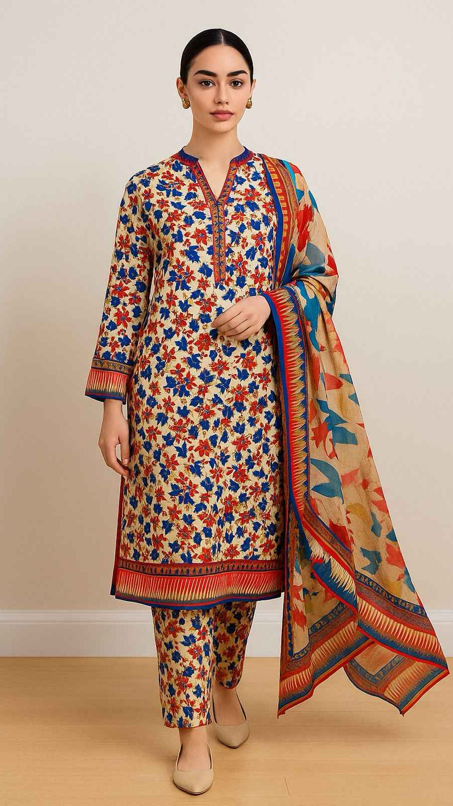 Saya| Linen | Banadora | 3 pcs