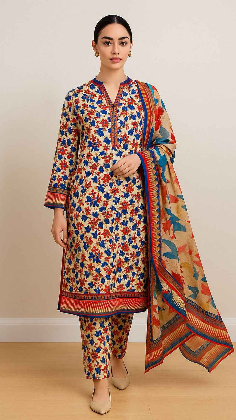 Saya| Linen | Banadora | 3 pcs