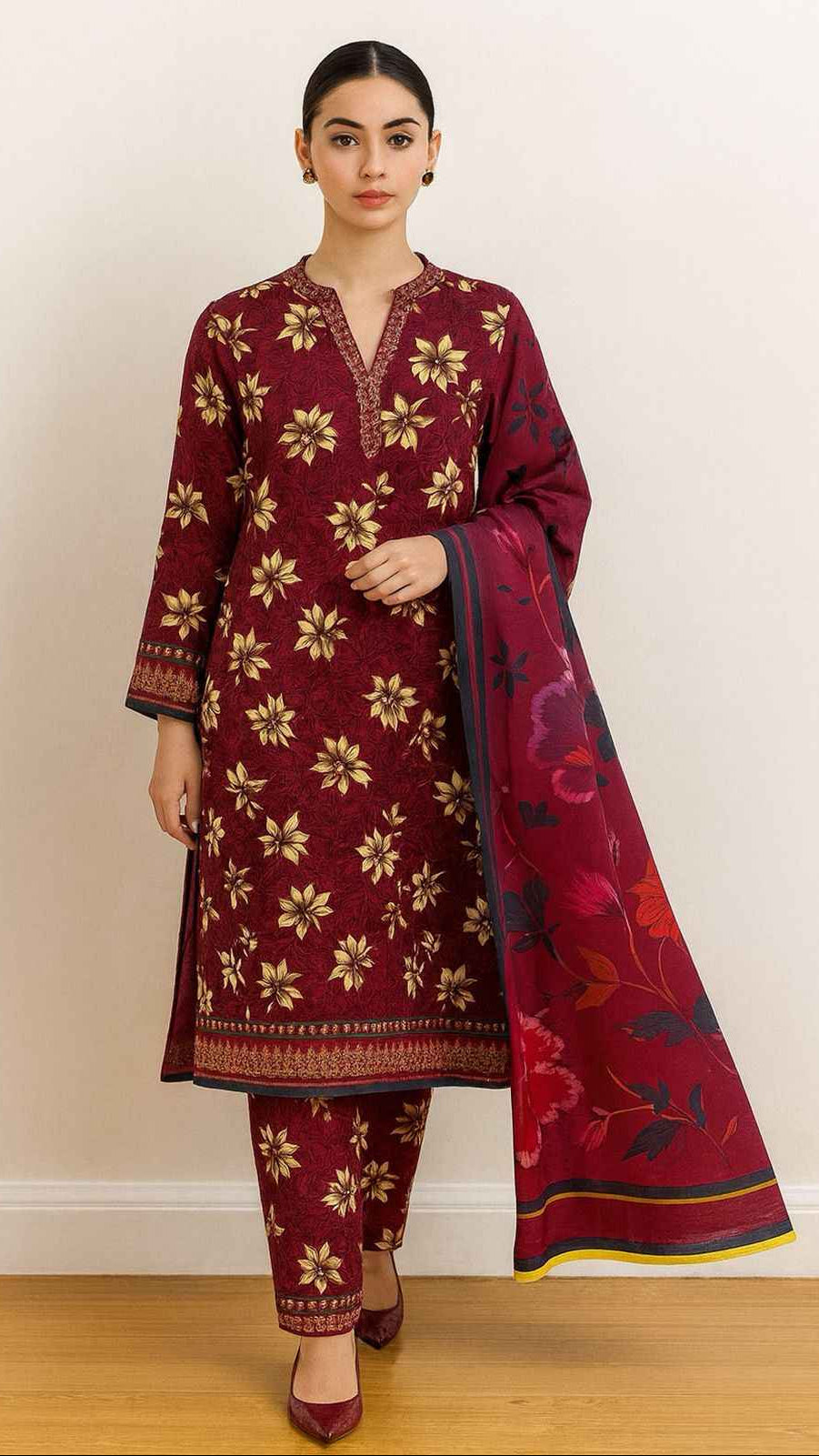 Saya| Linen | Banadora | 3 pcs