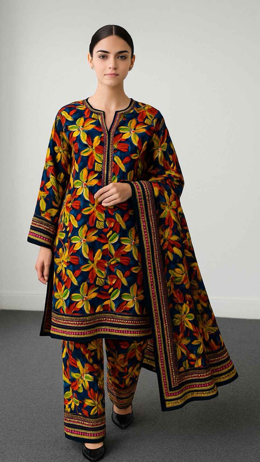 Saya| Linen | Banadora | 3 pcs