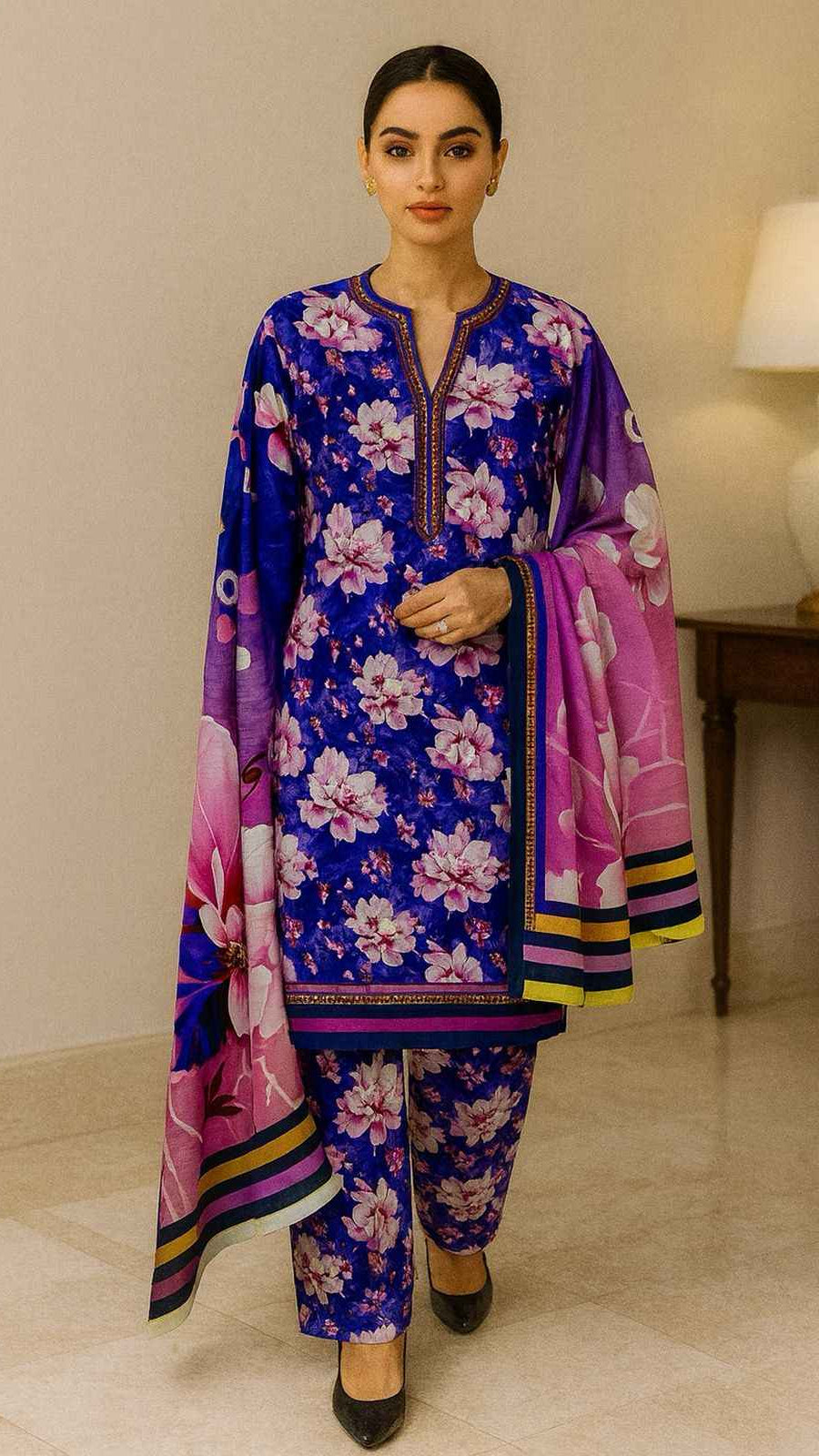 Saya| Linen | Banadora | 3 pcs