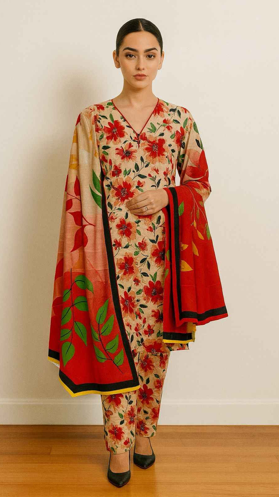 Saya| Linen | Banadora | 3 pcs