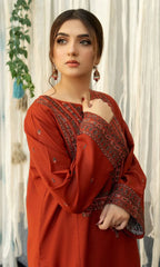URGE-Embroidered Lawn Unstitched 3PC with Embroidered Trouser