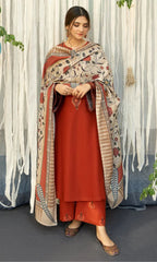 URGE-Embroidered Lawn Unstitched 3PC with Embroidered Trouser